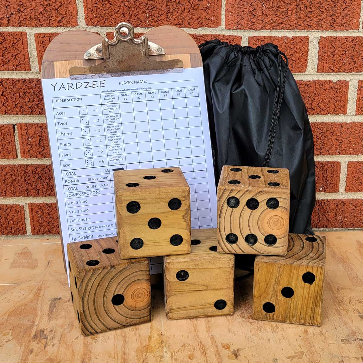 Yardzee dice