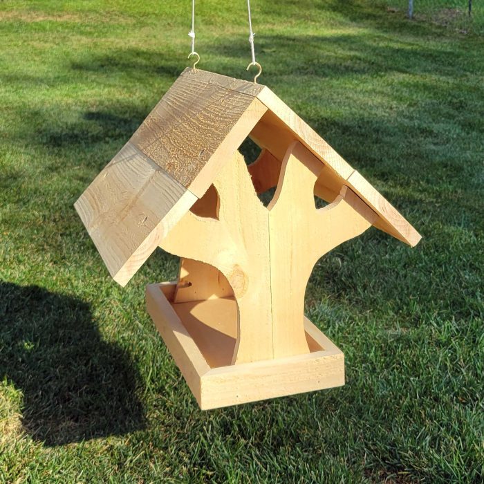 Cedar Bird Feeder
