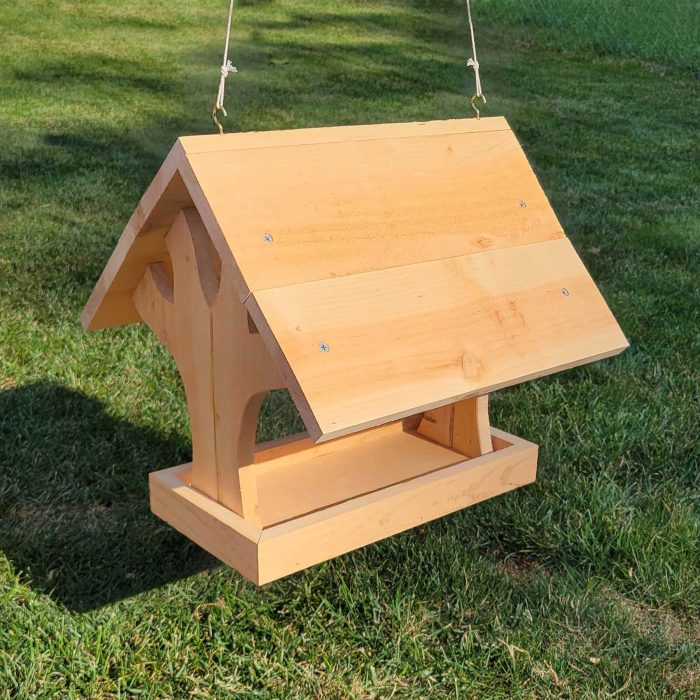 Cedar Bird Feeder