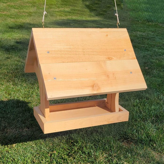 Cedar Bird Feeder