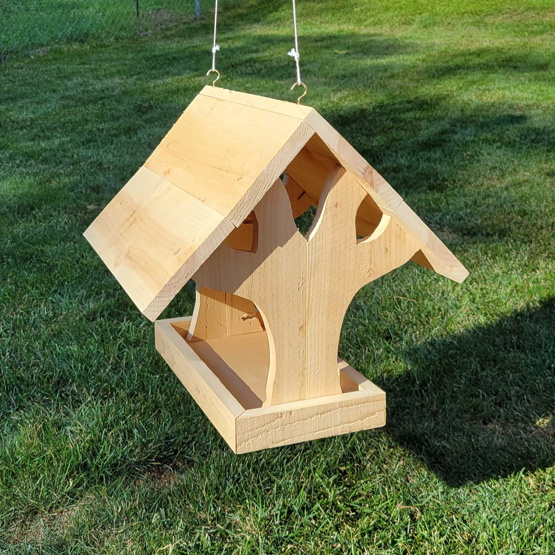 Cedar Bird Feeder