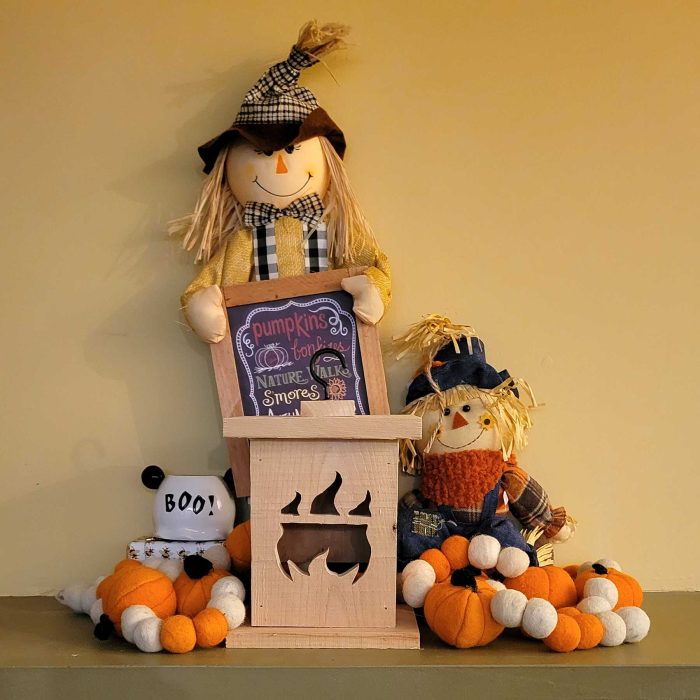 Cedar Jack-o'-Lantern Box - Caldron