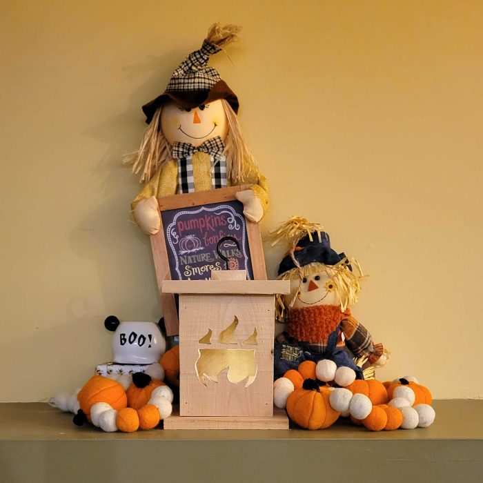 Cedar Jack-o'-Lantern Box - Caldron